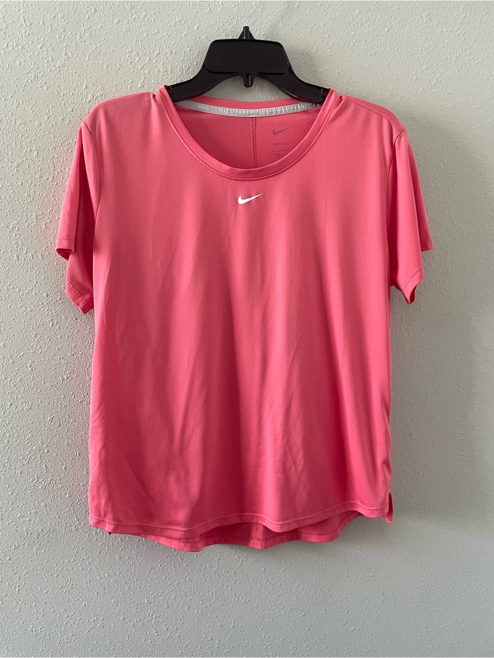 Nike Women's -Pink Short Sleeve Athletic Tee